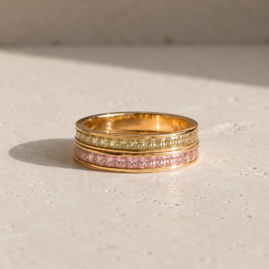 Pixie Dust Ring Stack - Set of 2 Rings