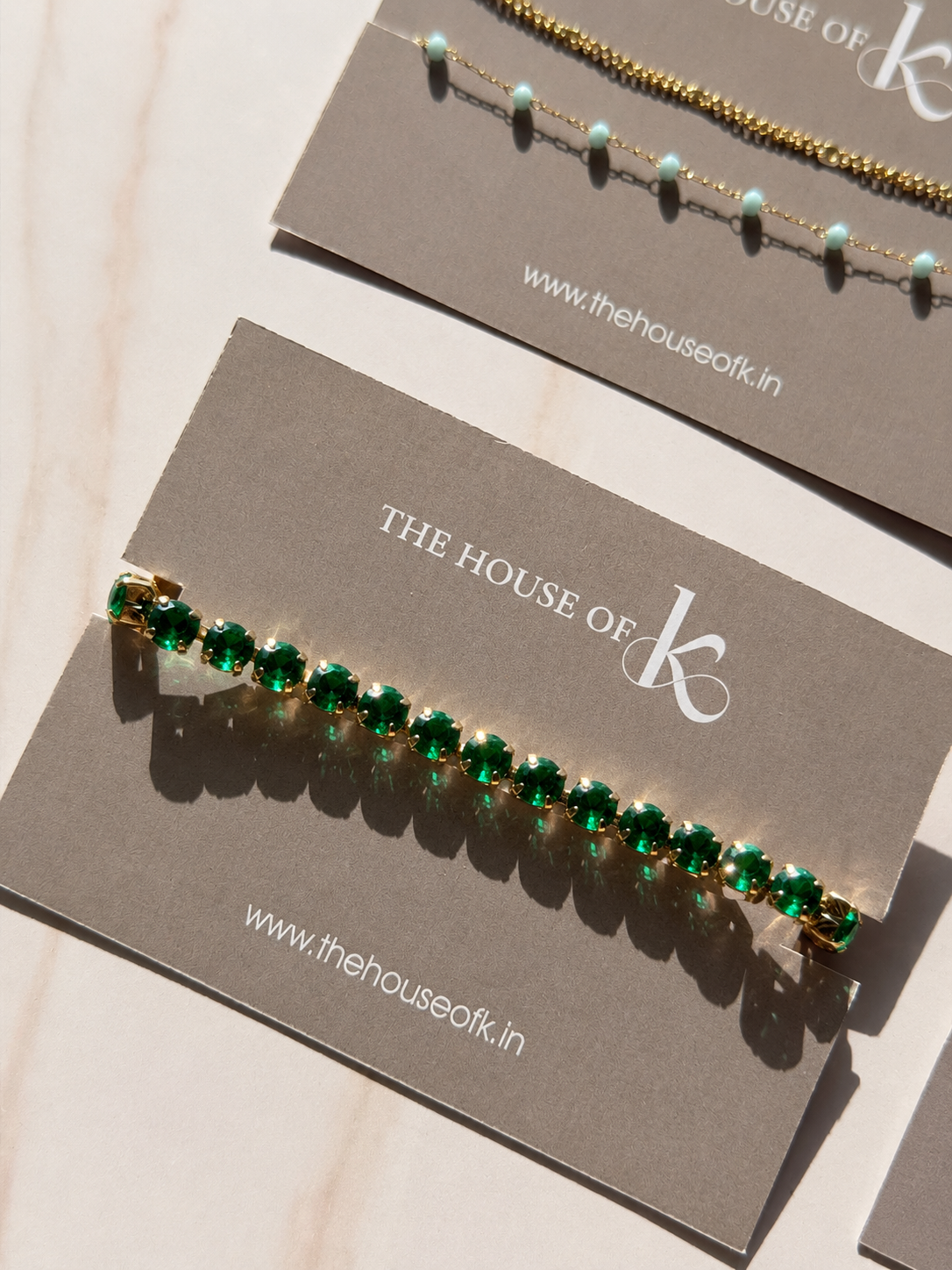 Emerald Dreams Tennis Bracelet