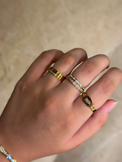 Pixie Dust Ring Stack - Set of 2 Rings