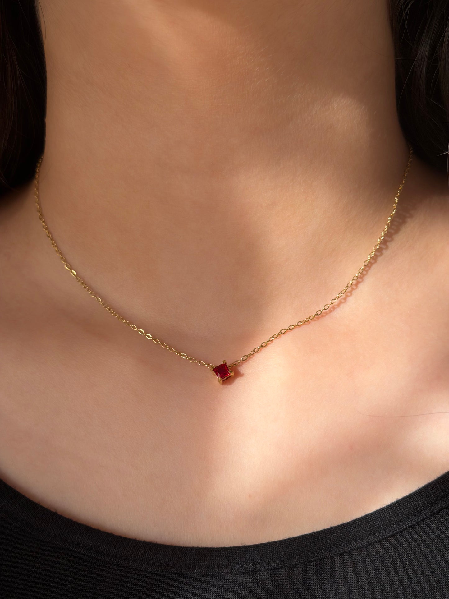 Crimson Muse Necklace