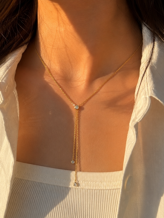 Celeste Drops Necklace