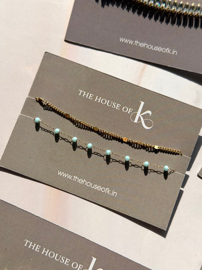 Aqua Aura Bracelet