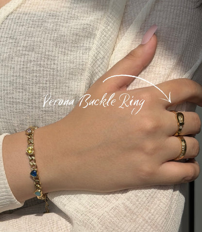 Verona Buckle Ring