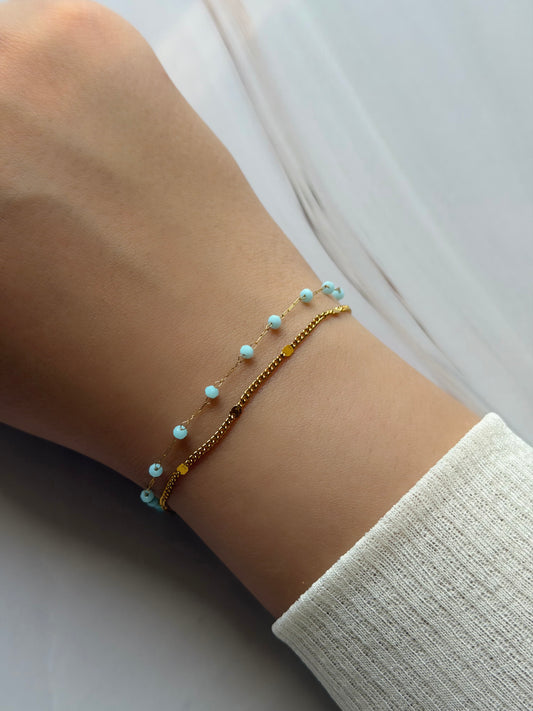 Aqua Aura Bracelet
