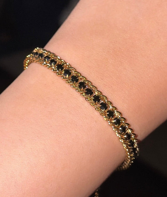 Midnight Gold Bracelet