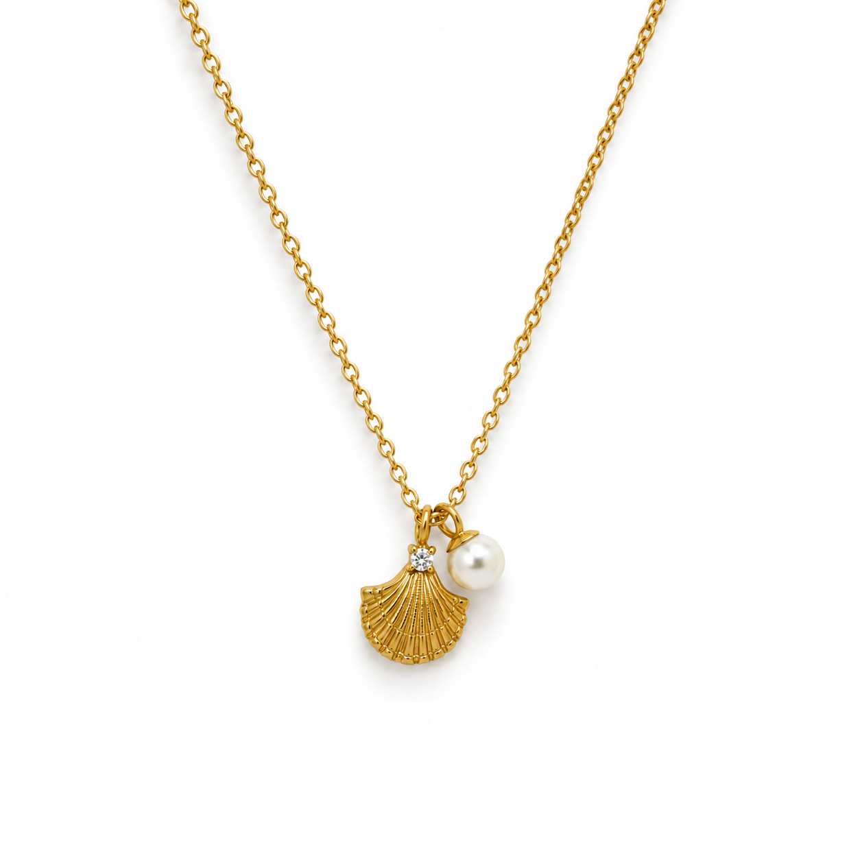Seashell Kiss Necklace