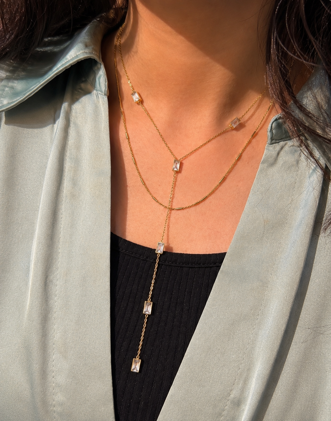 Stella Drop Necklace