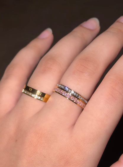 Pixie Dust Ring Stack - Set of 2 Rings