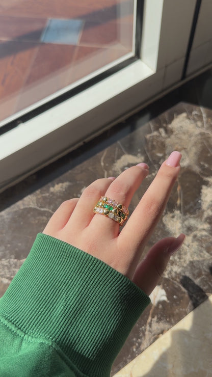 Cherie Ring - Green